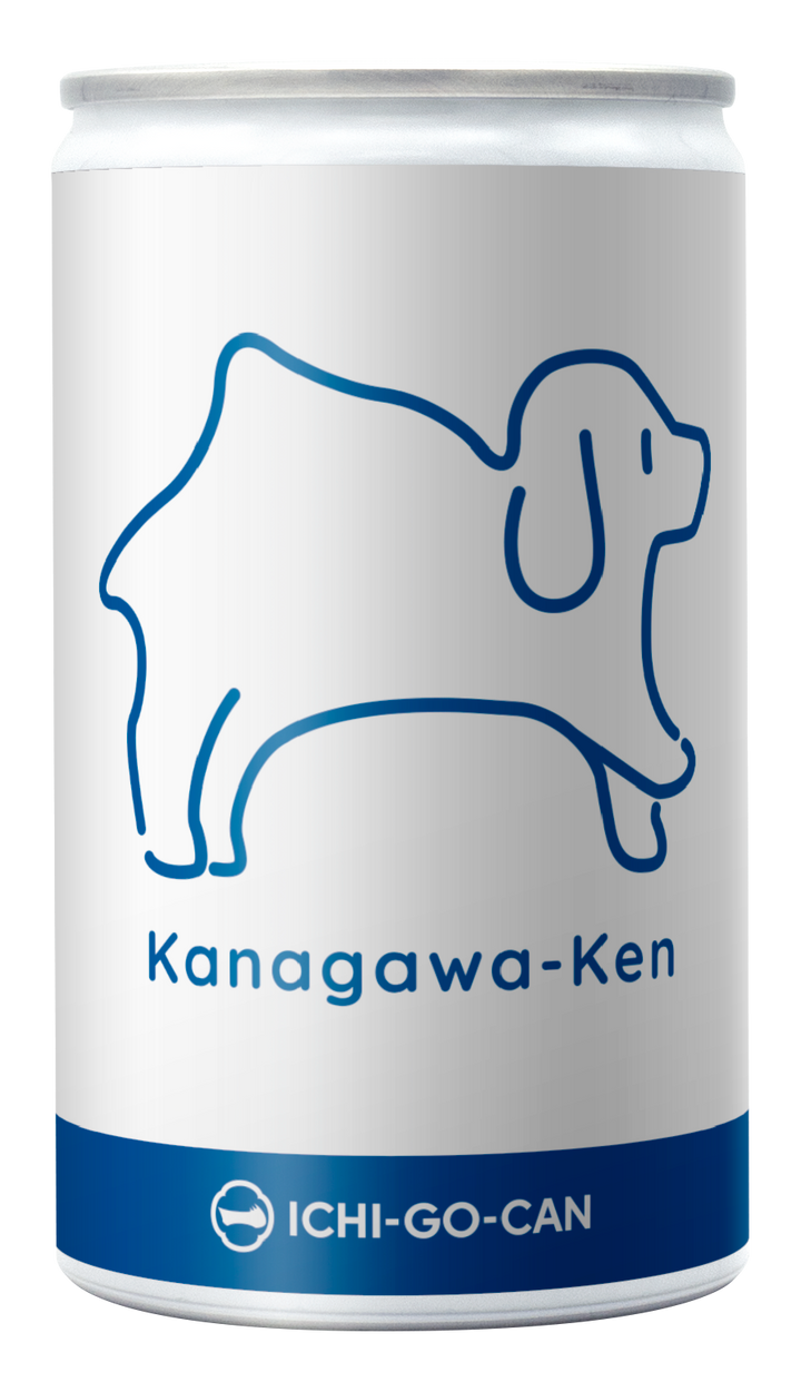 【業務用】Kanagawa-Ken（ホワイト）純米吟醸　白笹鼓　一合缶（6本セット）4595557670050