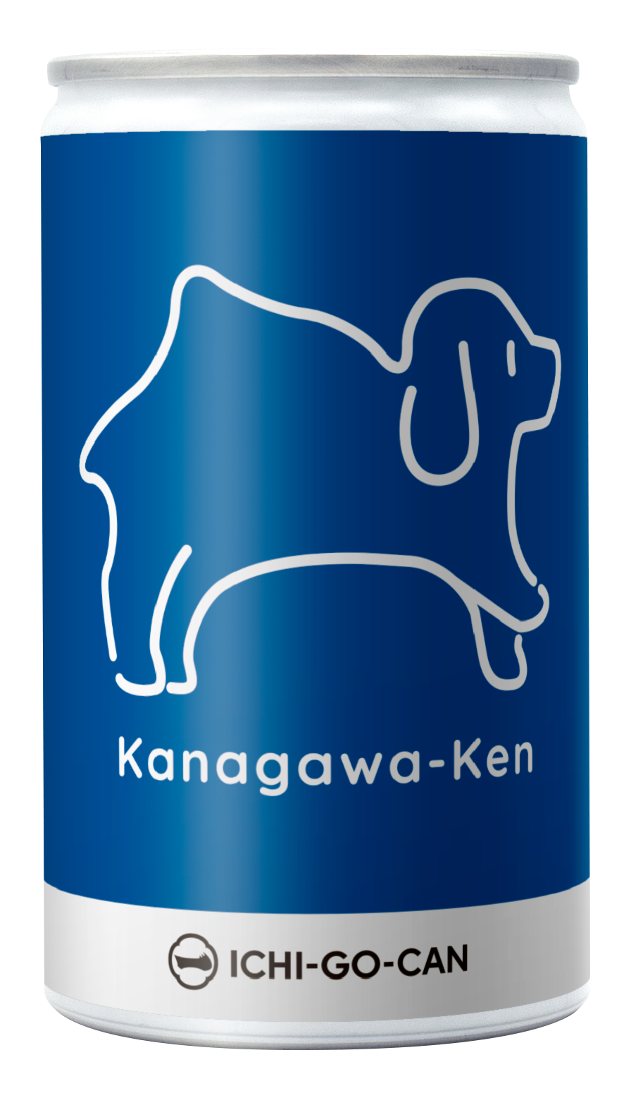 【業務用】Kanagawa-Ken（ブルー）純米吟醸　湘南　一合缶（6本セット）4595056472261　＊数量限定
