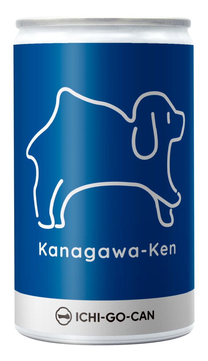 【業務用】Kanagawa-Ken（ブルー）純米吟醸　湘南　一合缶（6本セット）4595056472261　＊数量限定
