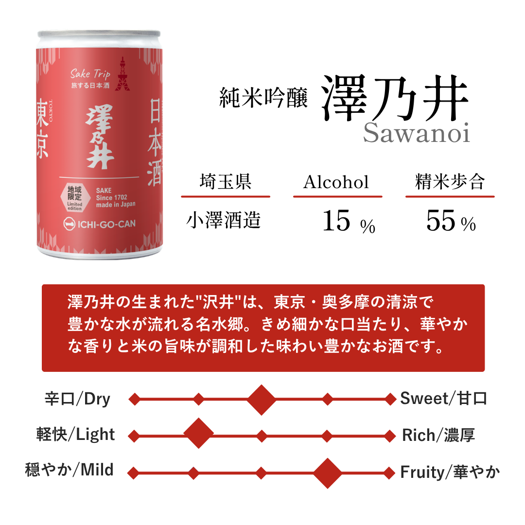 数量限定・新商品】 東京地域限定 澤乃井｜一合缶 – ICHI-GO-CAN ｜一